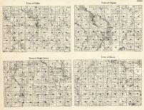 Barron County - Dallas, Chetek, Maple Grove, Dovre, Wisconsin State Atlas 1930c